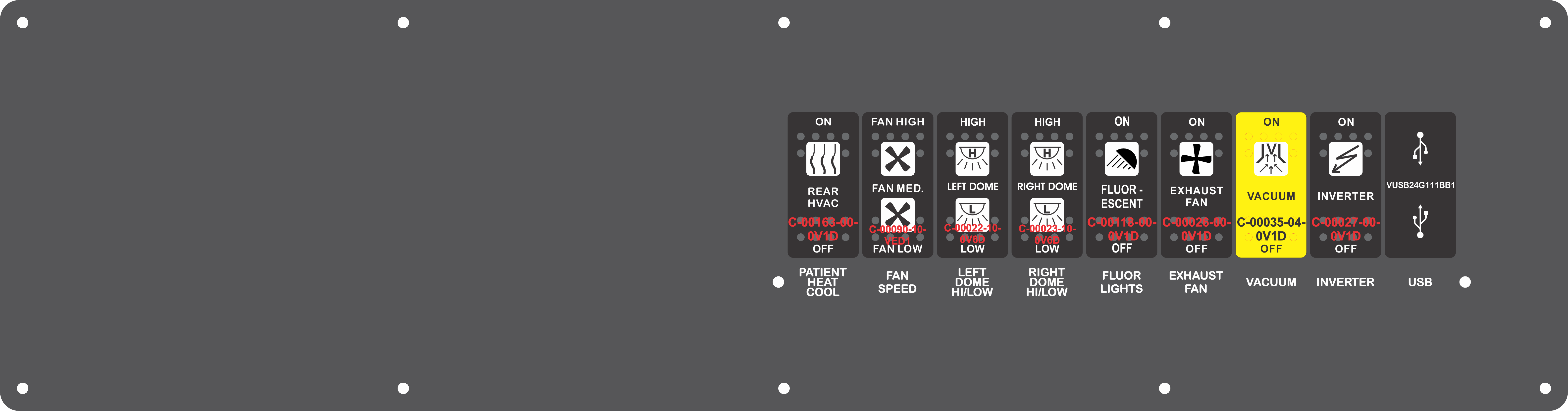 Ambulance Module Switch